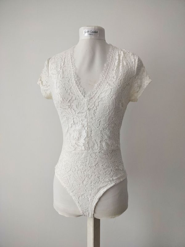 Body en Dentelle Élégant pour Mariage T36 & 38