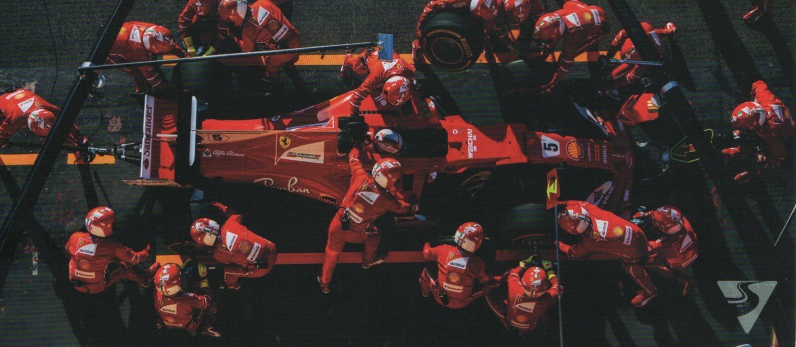 Sebastian VETTEL Signed Fan Club card