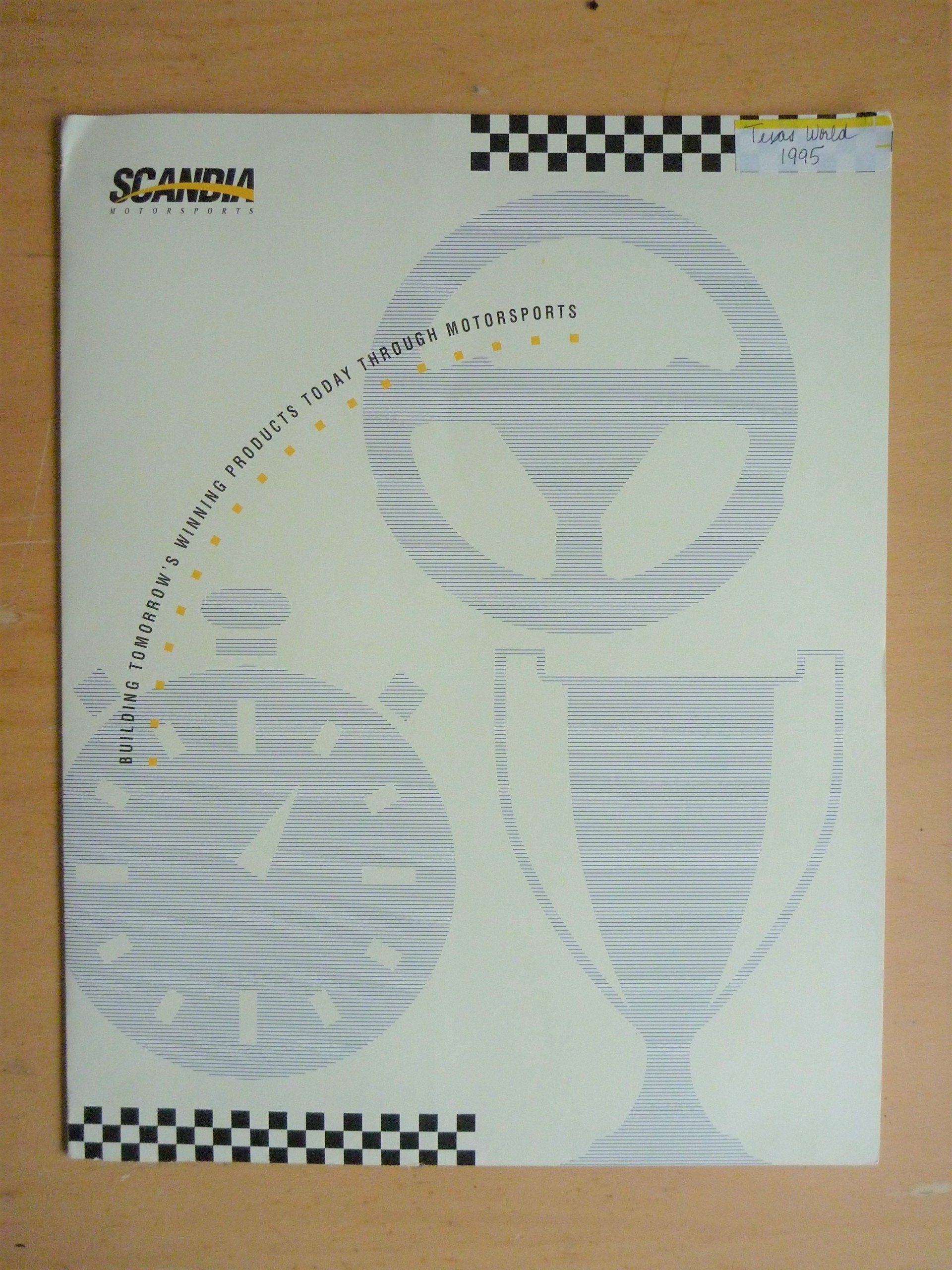 333 SP Press Packs - Scandia 1995 IMSA Champions