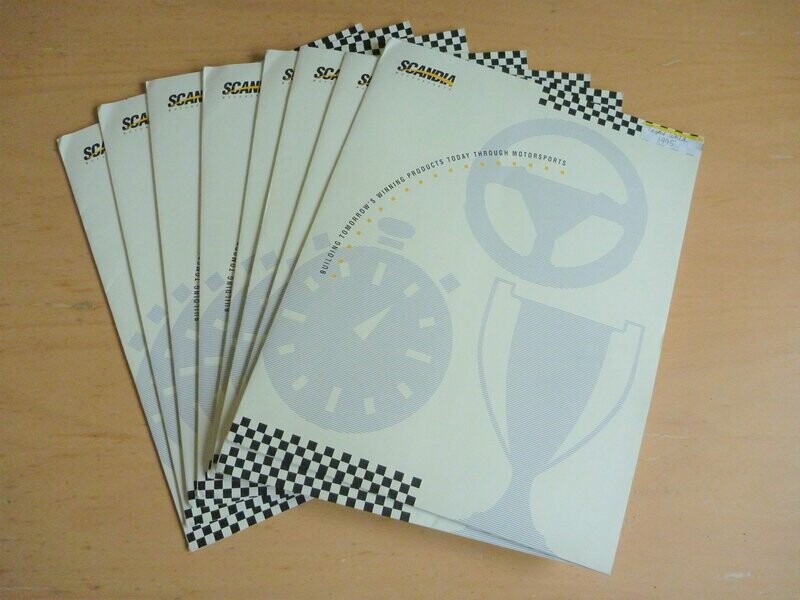 333 SP Press Packs - Scandia 1995 IMSA Champions
