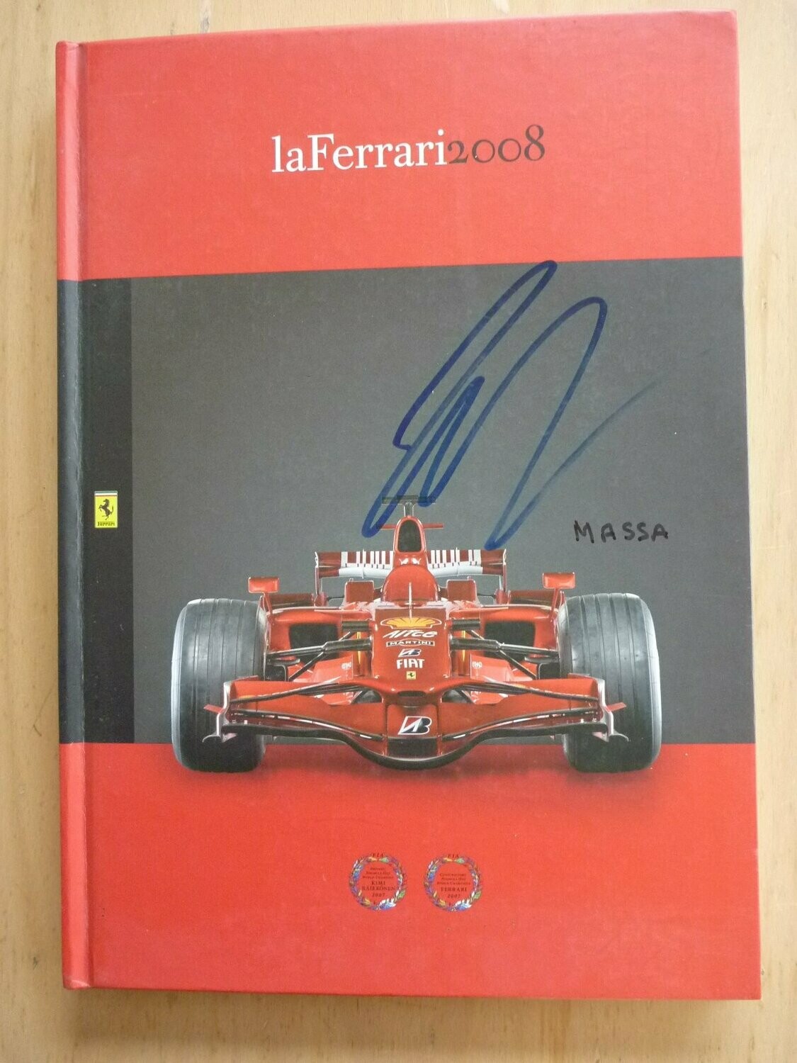 Felipe Massa & Marc Gene autographs