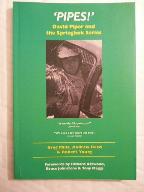 David Piper autographed book "Pipes"