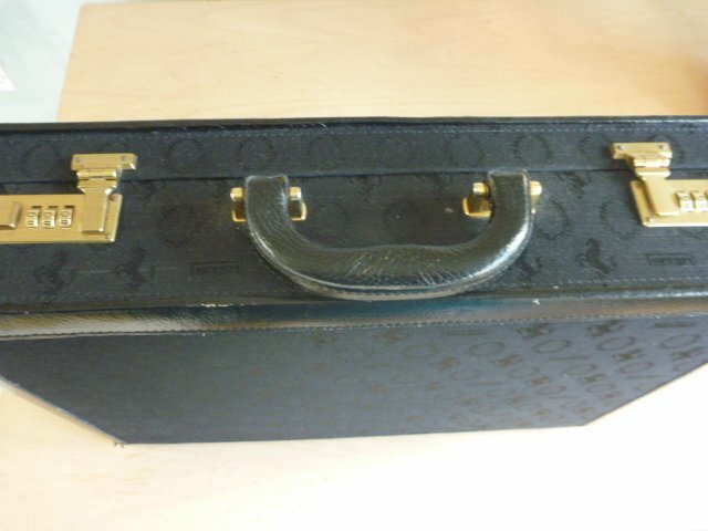 Vintage Ferrari briefcase
