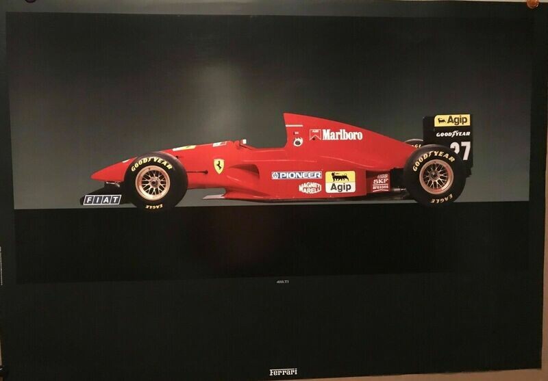 Official Ferrari poster - Alesi 412 T1 - 835/94