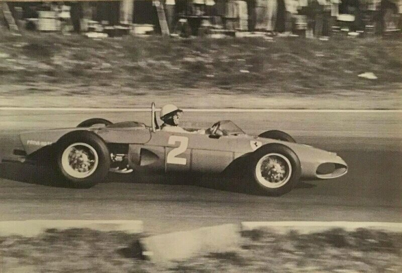 Official Ferrari poster - Phil Hill - Sharknose 156 F1
