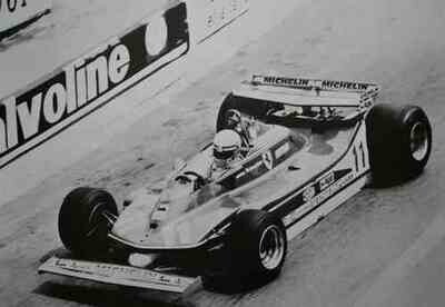Official Ferrari poster - Jody Scheckter - 312 T4