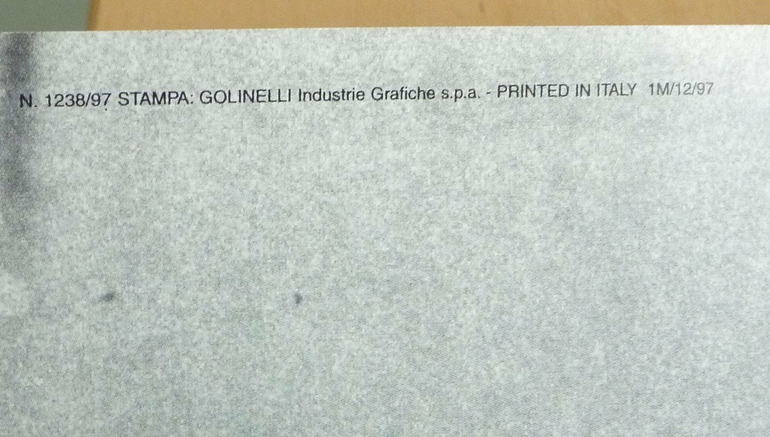 Official Ferrari poster -  1949 Bern Grand Prix  # 1238/97