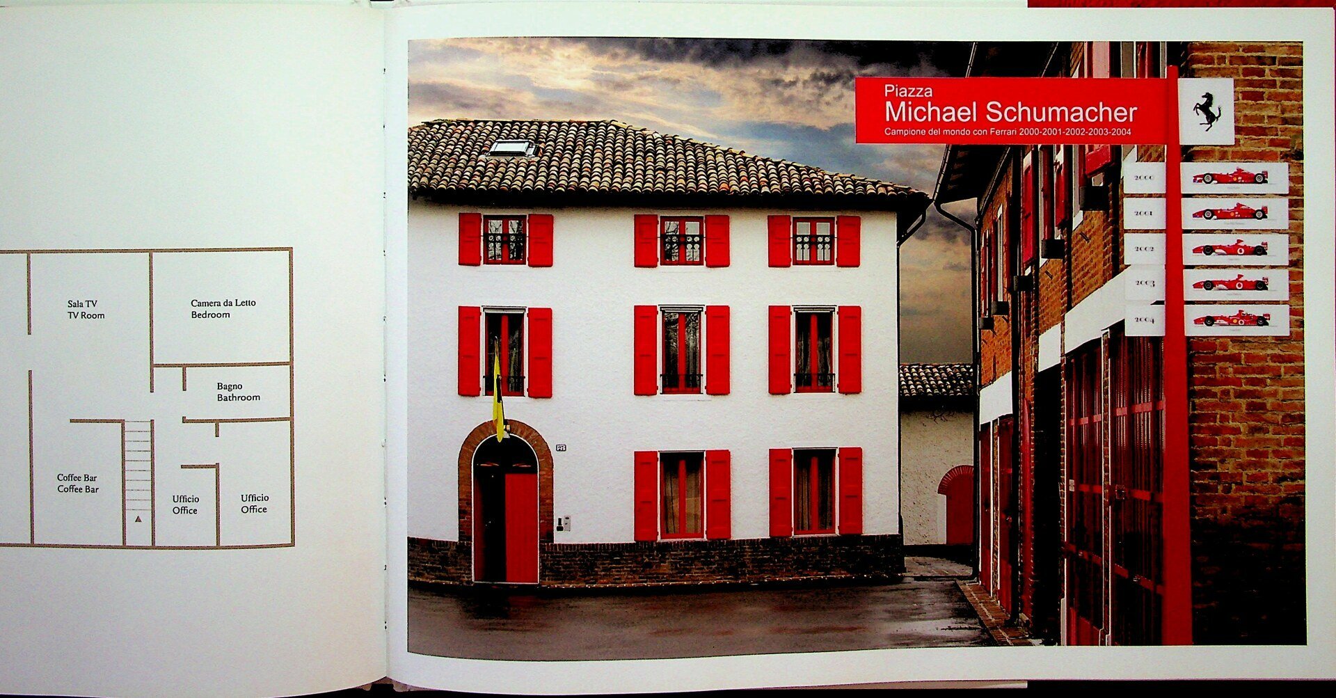 Official Ferrari book - CASA FERRARI - hard to find !