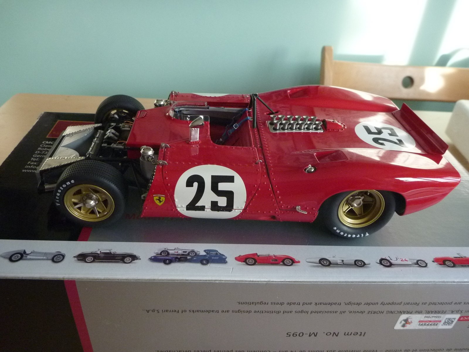 CM C1/18  M-095: 1969 Ferrari  Ferrari 312 P Spyder