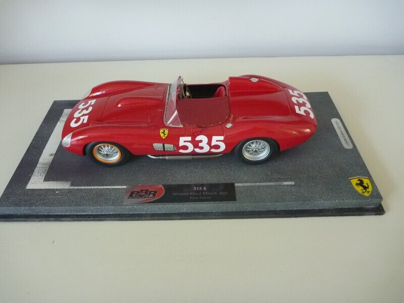 BBR  1:18 Ferrari 315S; Winner Mille Miglia 1957 Taruffi;  (BBRC1807)