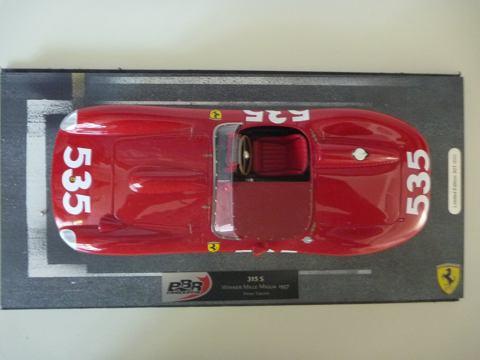 BBR  1:18 Ferrari 315S; Winner Mille Miglia 1957 Taruffi;  (BBRC1807)