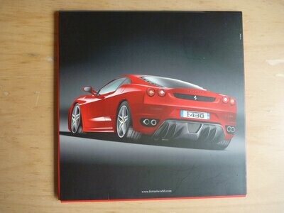 Official Ferrari F430 Media/Press Pack with CD