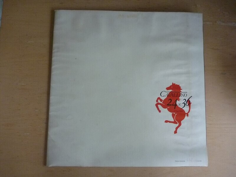 RARE: "Cavallino 24 x 36" - large prints by Franco Varisco - 432/1500