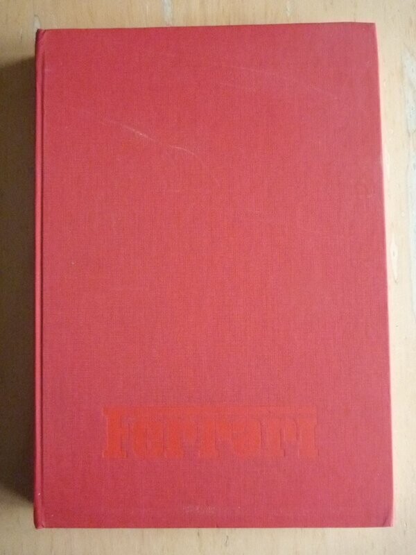 FERRARI "The Big Red Book" by Enzo Ferrari