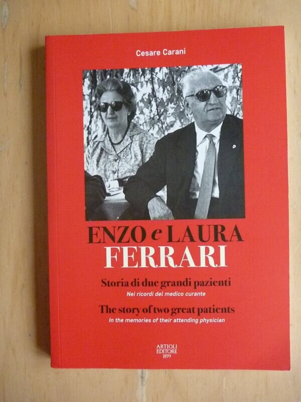 Really interesting book "Enzo e Laura Ferrari" by Cesare Carani