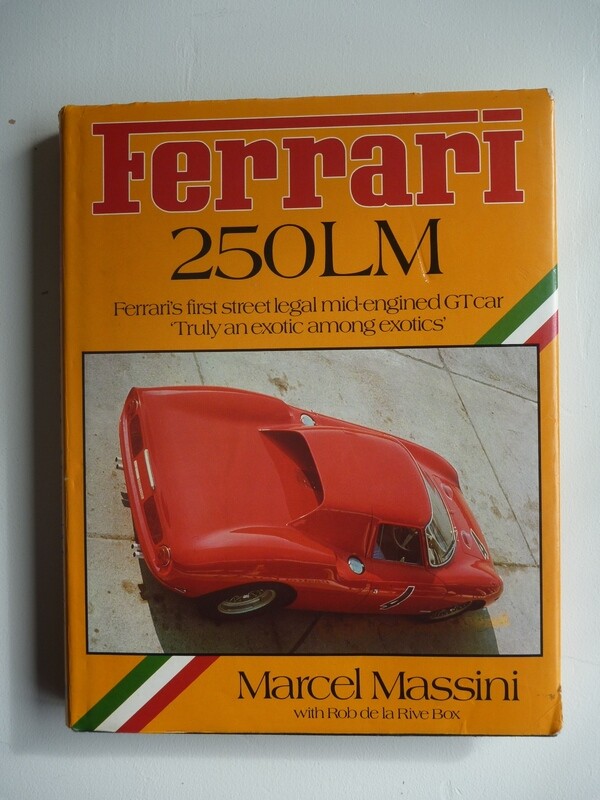 Scarce book - "Ferrari 250 LM" by Massini