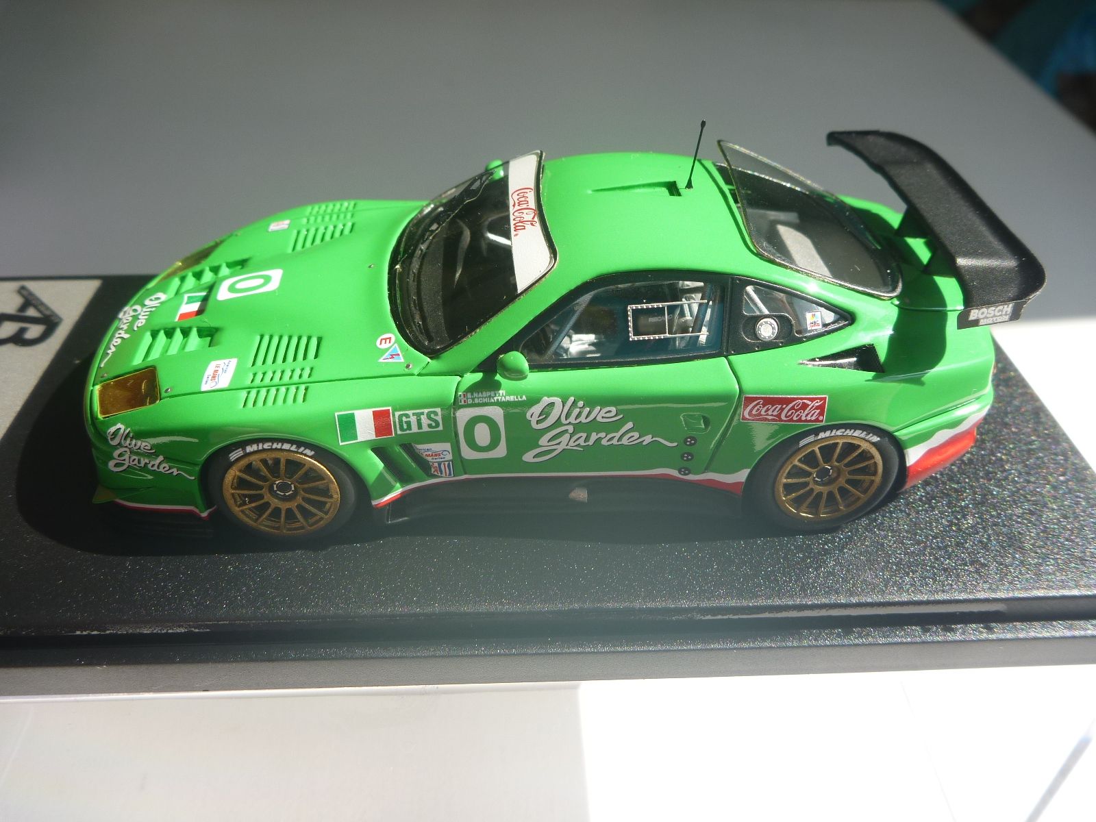 Autobarn AB202 1/43 Ferrari 550 GTS Olive Garden ALMS 2002