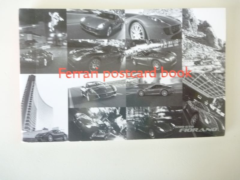 Ferrari 599 GTB Fiorano Postcard book - Official publication