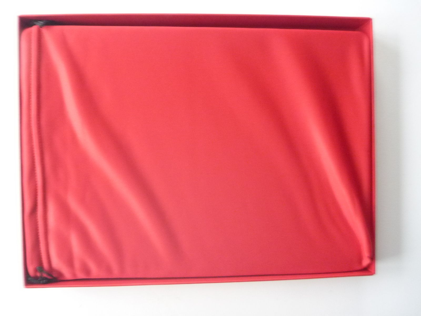 Beautiful Official Ferrari red leather binder with