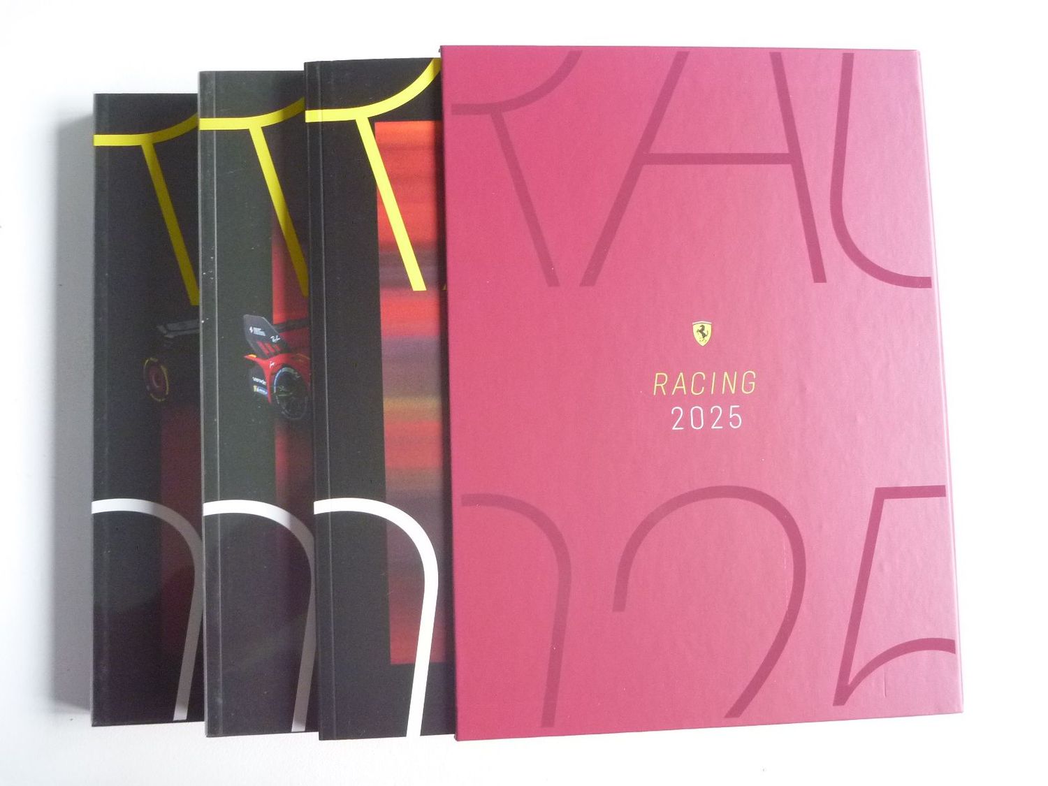 Official Ferrari 2025 RACING ACTIVITIES - 3 book in slipcase Official Ferrari 2025 RACING ACTIVITIES - 3 book in slipcase