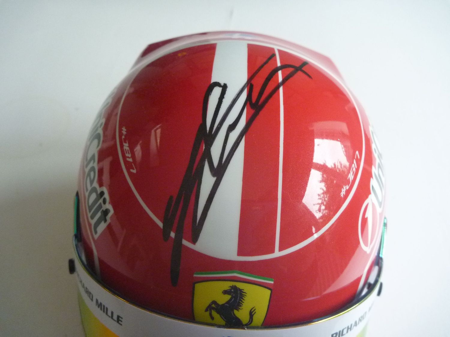 SIGNED Charles Leclerc 1/2 scale 2025 helmet !! SIGNED Charles Leclerc 1/2 scale 2025 helmet !!