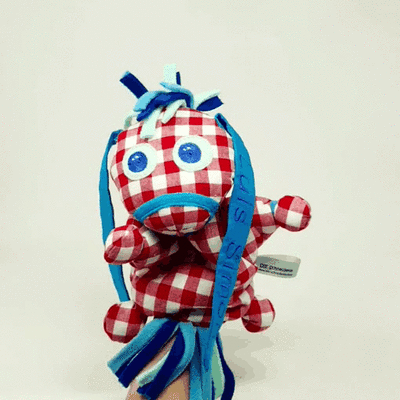 Das kleine Ich Bin Ich Stofftier Handpuppe personalisierbar mit Namen