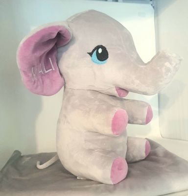Plüschtier Elefant, mit Namen und Spieluhr