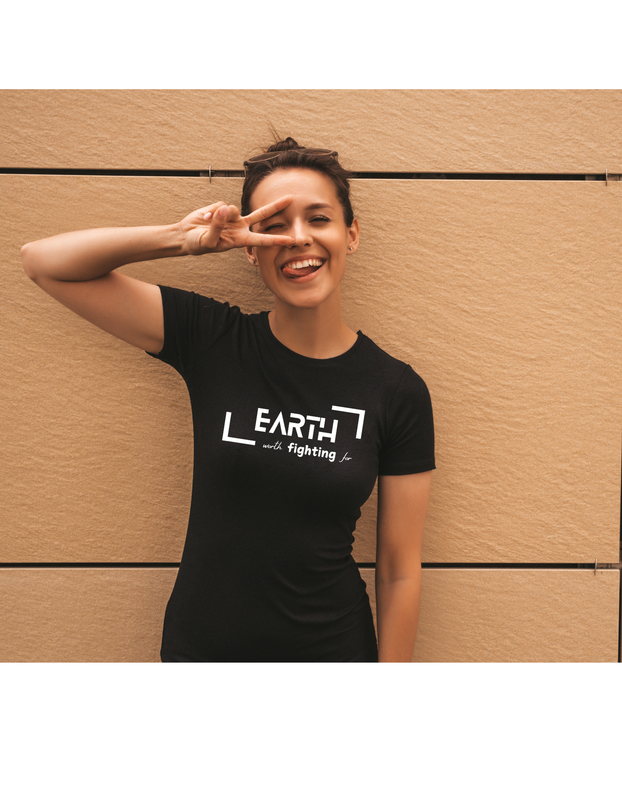 Think Ocean Earth Campaign Black T-shirt