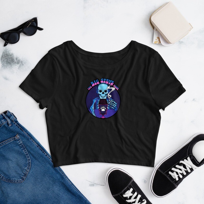 Big Steve&#39;s Hour Crop Tee
