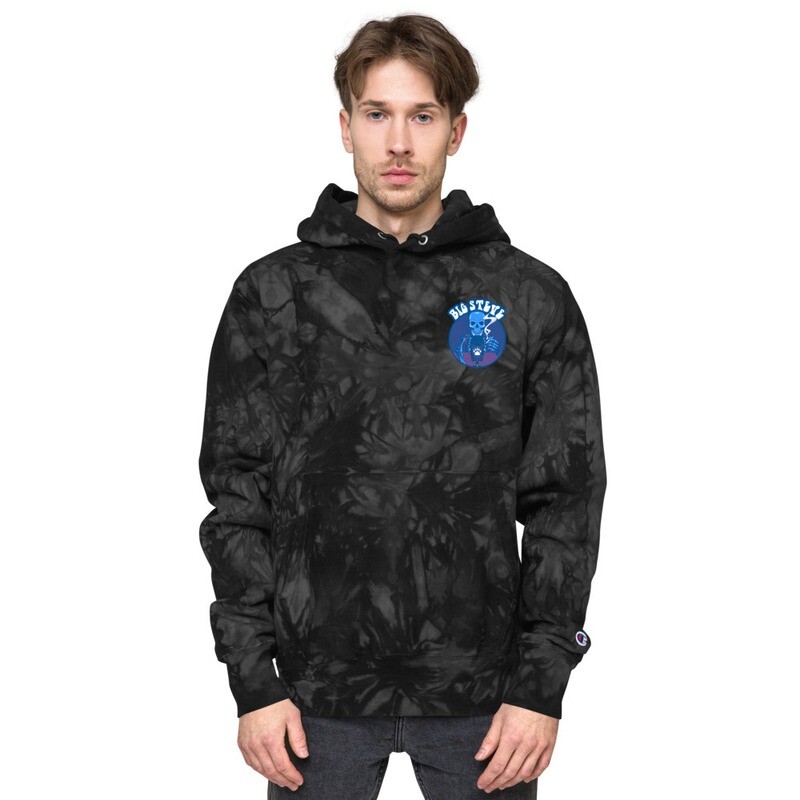 Big Steve Unisex Champion tie-dye hoodie