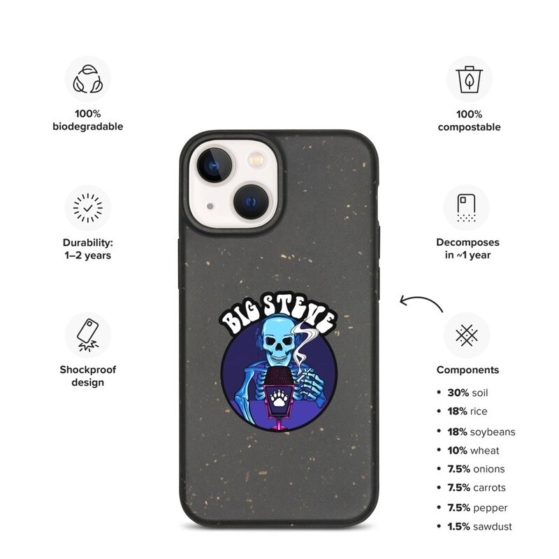 Big Steve&#39;s Biodegradable phone case