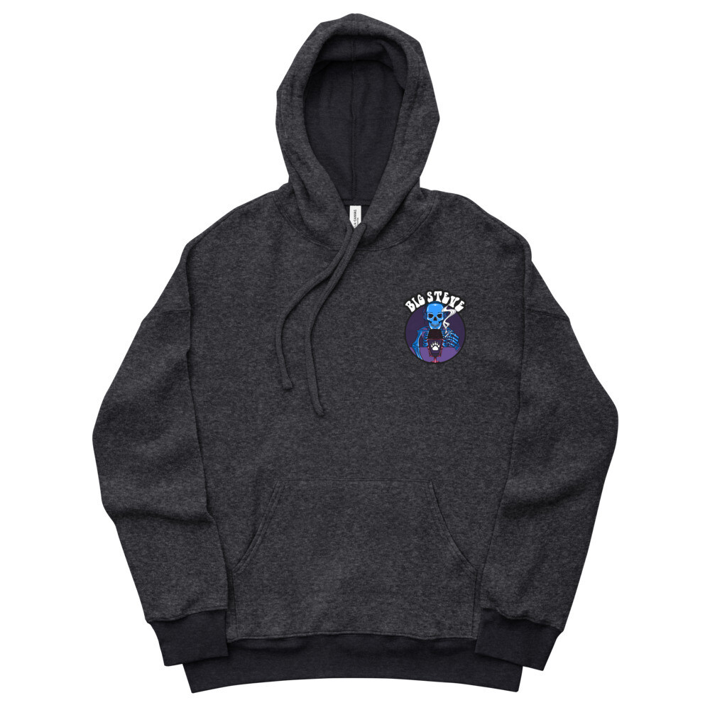 Big Steve&#39;s Unisex Sueded Fleece Hoodie, Size: S