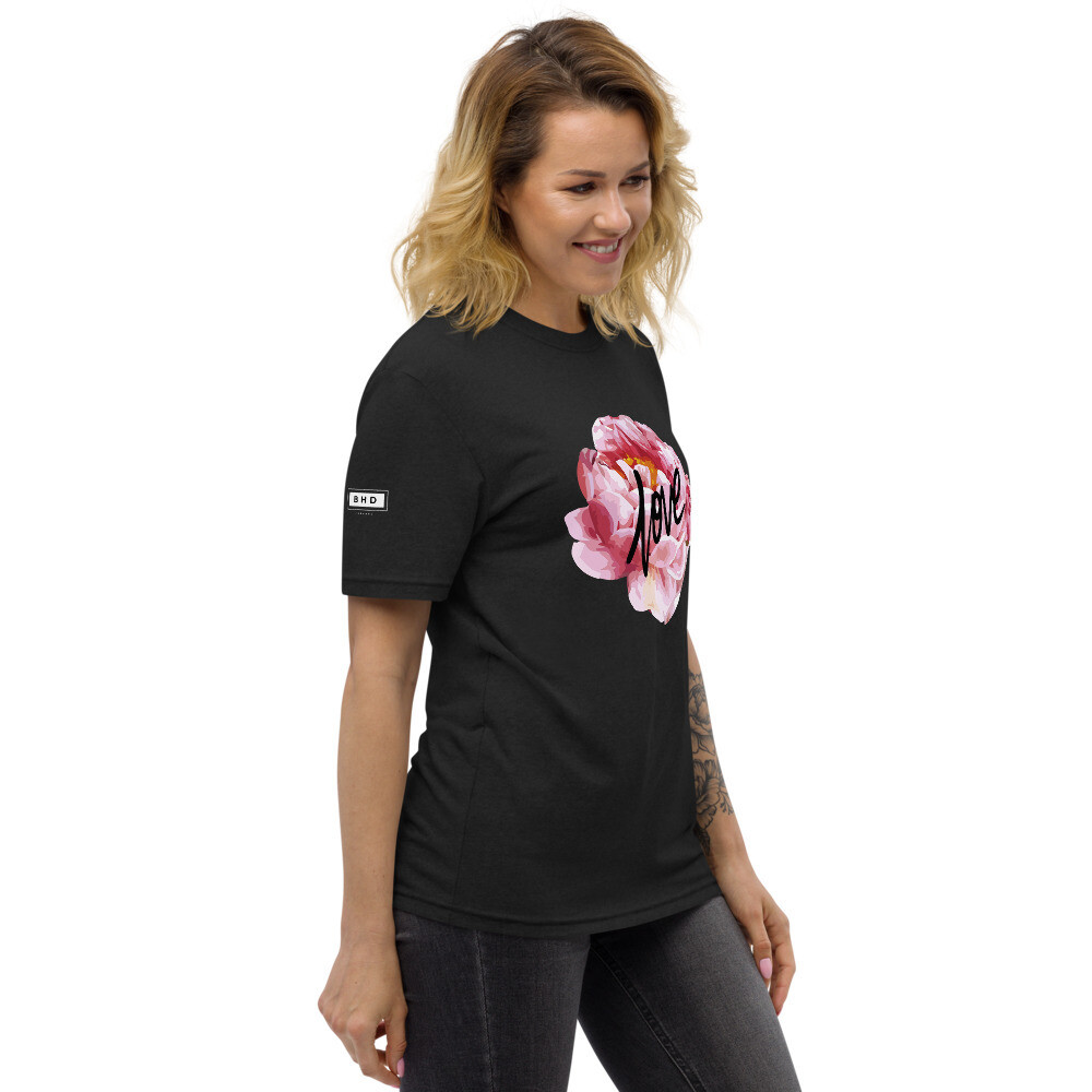 Love Flowers Ladies recycled t-shirt