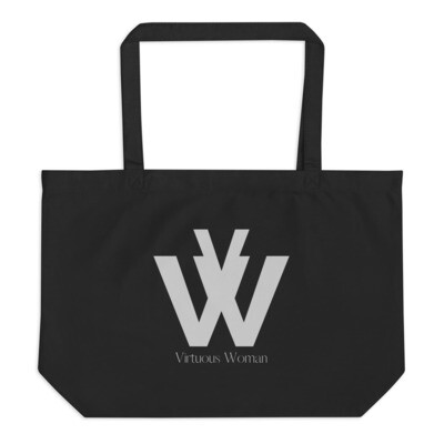 VW - Virtuous Woman - Large organic tote bag