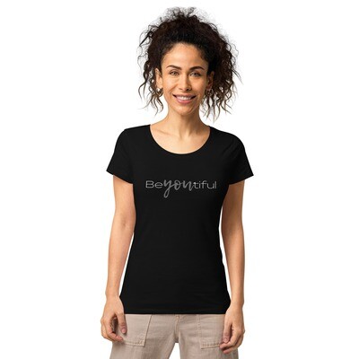 beYOUtiful Grey Women’s basic organic t-shirt