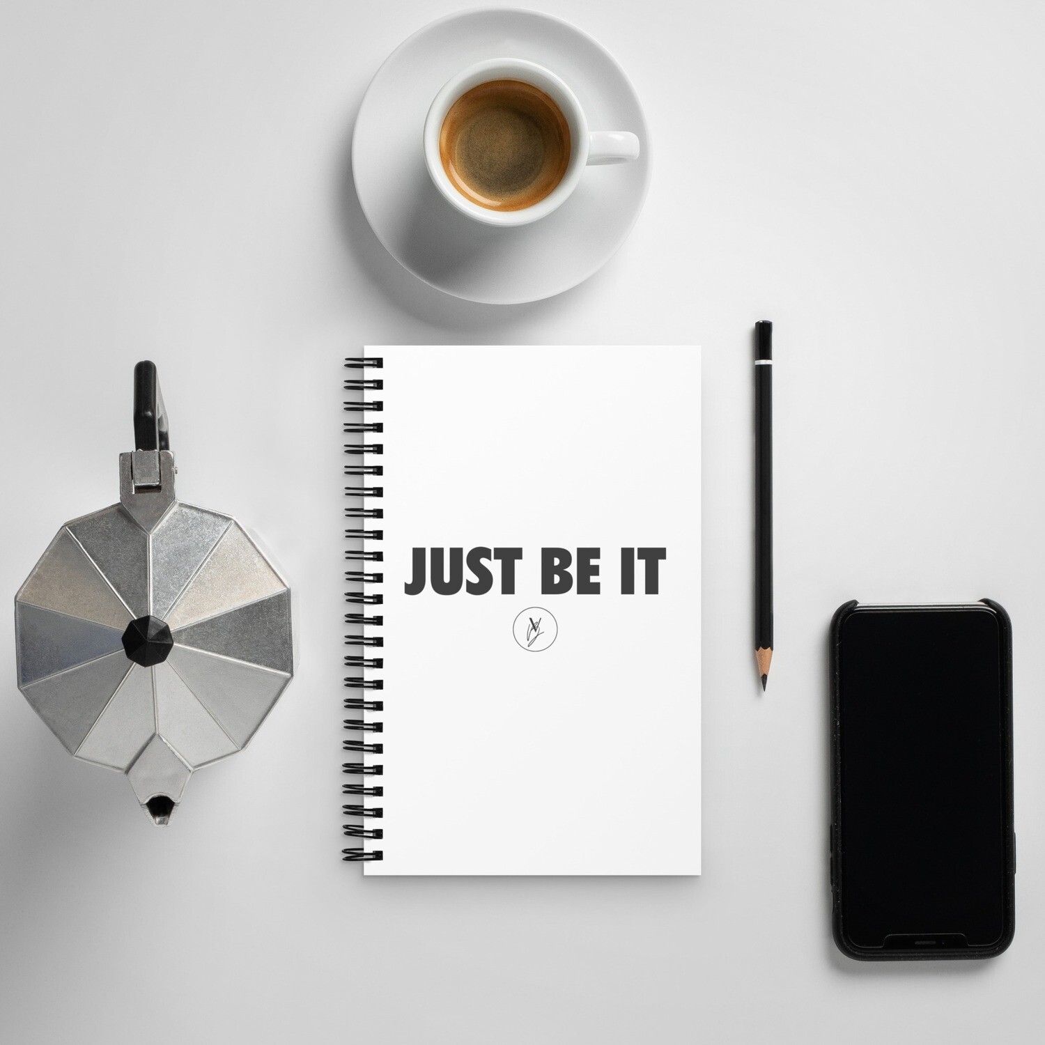 Just Be It - Spiral notebook