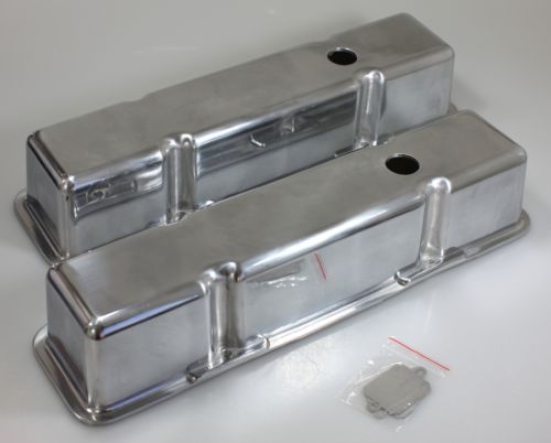 Ventilkåpor Cheva SB polerade aluminium höga.