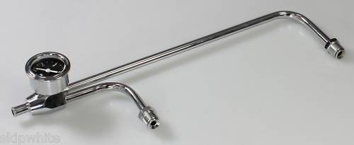 Bränsledning till Holley 4150 serien, street advance