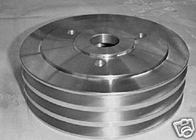 Remskiva Aluminium SBC vevaxel för kort VP Trippel rem