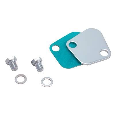 Bensinpump block plate kit till BBC