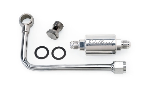 Bränslerör och filter Edelbrock