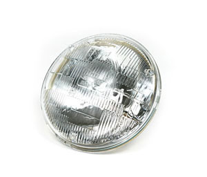 Lyktinsatser Halogen Sealed beam 135mm 5-3/4&quot; Helljus