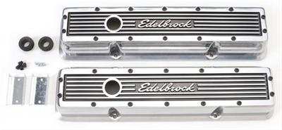 Ventilkåpor Aluminium Edelbrock Höga