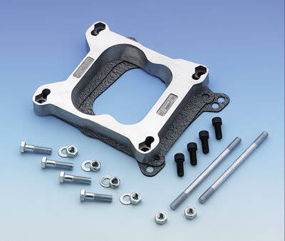 Distans platta av aluminium med 2 packningar 0,75 tum