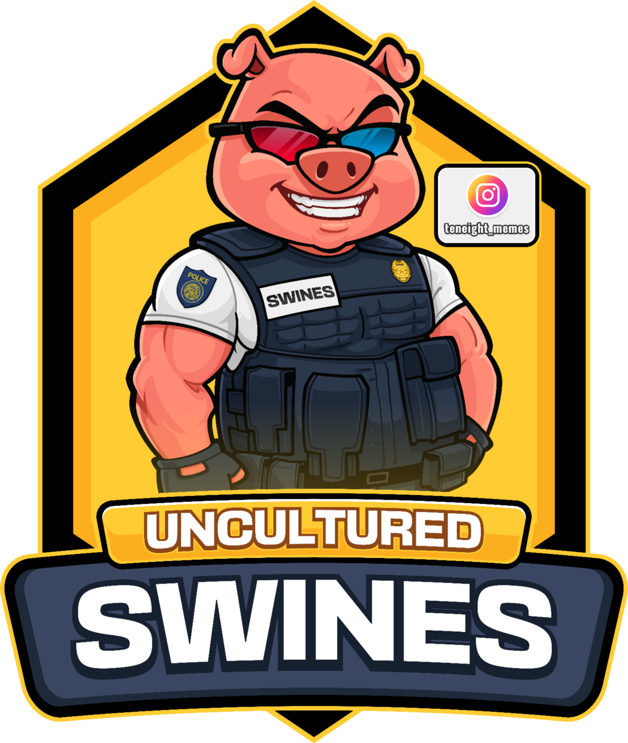 Uncultured Swines sticker