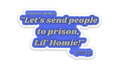 Lil Homie stickers