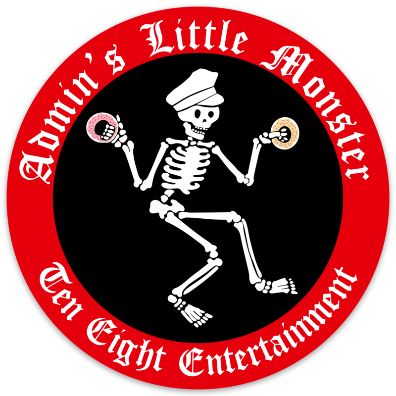 Admin's Little Monster sticker