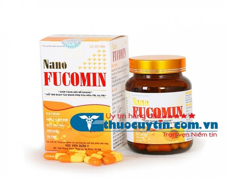 Thuốc Nano Fucomin chính hãng học viện quân y