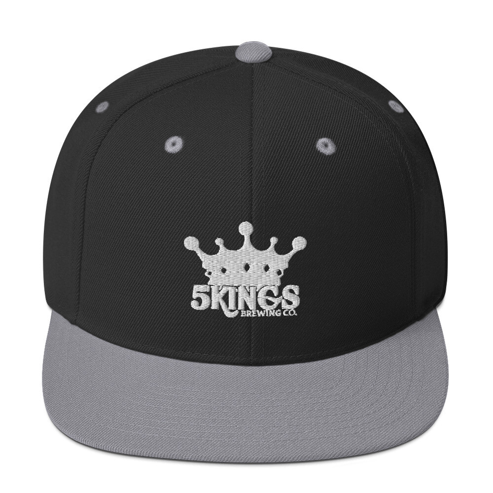 5 Kings Logo Snapback Hat