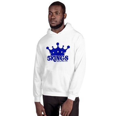5 Kings Blue Logo Hoodie